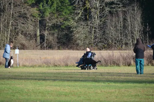 RVSC members and working dogs on the field at the 2012 Cascade Schutzhund trial — photo 03