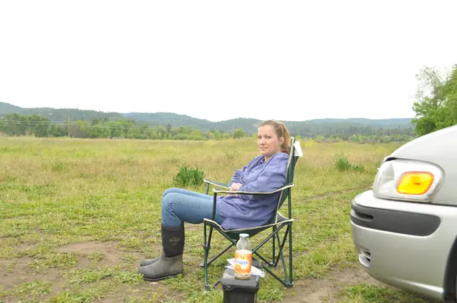 Dog and handler work during RVSC club training in June 2011 — photo 15