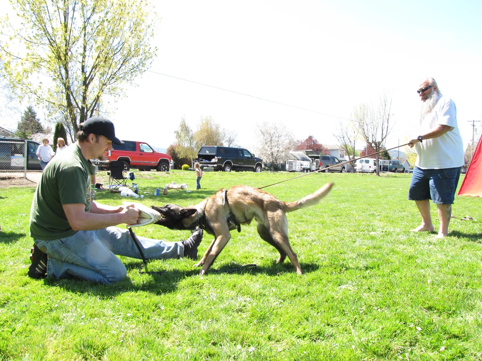 Historical April 18, 2009 Rogue Valley Schutzhund Club working-dog training