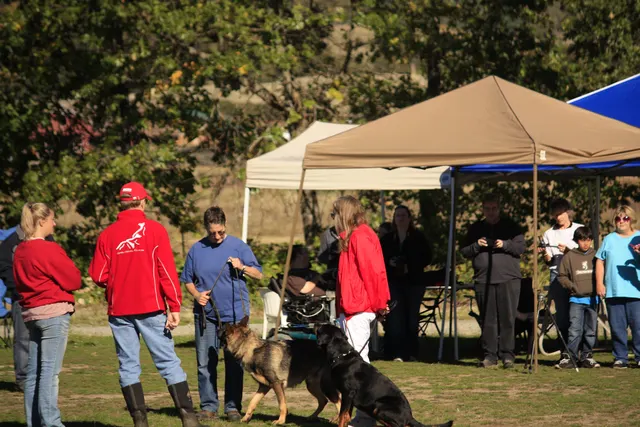 October 5–6, 2013 RVSC Affiliation Trial on October 5–6, 2013 — handlers, officials and club members during the RVSC affiliation trial — photo 19