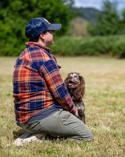 RVSC IGP & RH Trial — May 16–17, 2026 — handler working with a rescue-dog participant on the trial field — photo 06