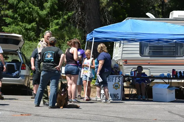 2013 RVSC Iron Dog Compilation — club members and spectators gathered around the Iron Dog activity — photo 03