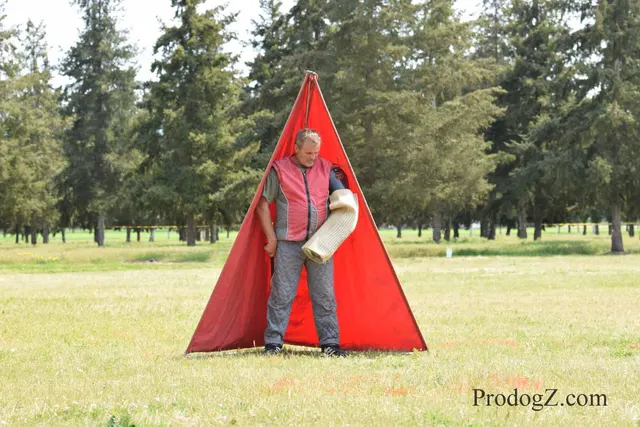 April 20, 2015 RVSC Schutzhund Trial on April 20, 2015 — the RVSC trial grounds, field equipment and club setup — photo 026