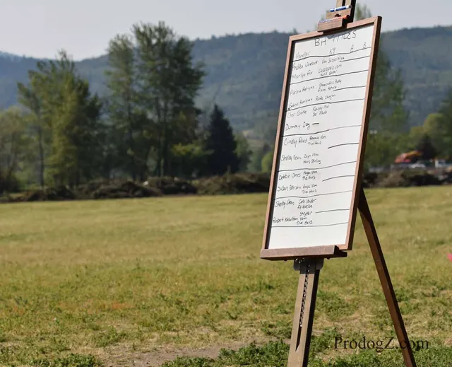 April 20, 2015 RVSC Schutzhund Trial on April 20, 2015 — club members and officials gathered beside the trial field — photo 018