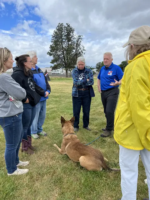 Working dog evaluation during the May 2022 RVSC spring trial — photo 03