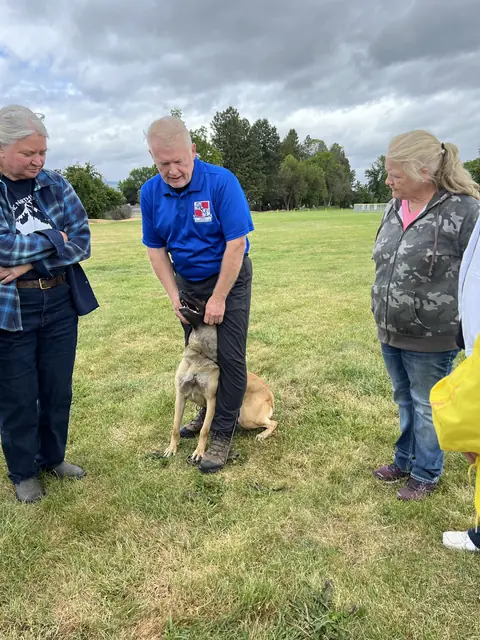 Working dog evaluation during the May 2022 RVSC spring trial — photo 07