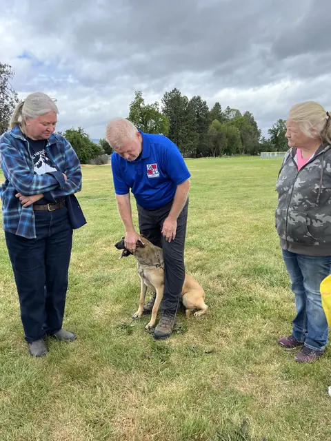 Working dog evaluation during the May 2022 RVSC spring trial — photo 08
