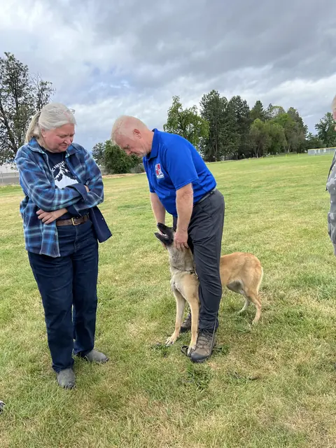 Working dog evaluation during the May 2022 RVSC spring trial — photo 09