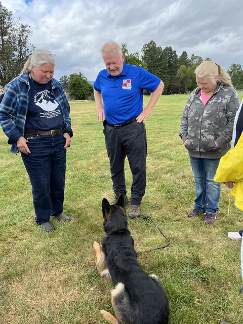 Working dog evaluation during the May 2022 RVSC spring trial — photo 13