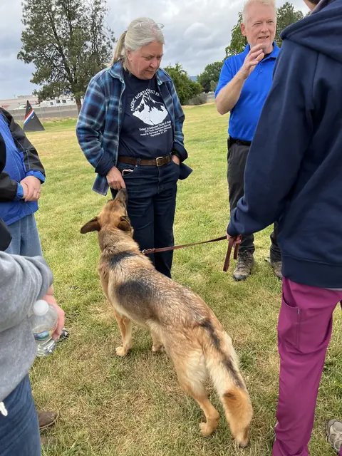 Working dog evaluation during the May 2022 RVSC spring trial — photo 16
