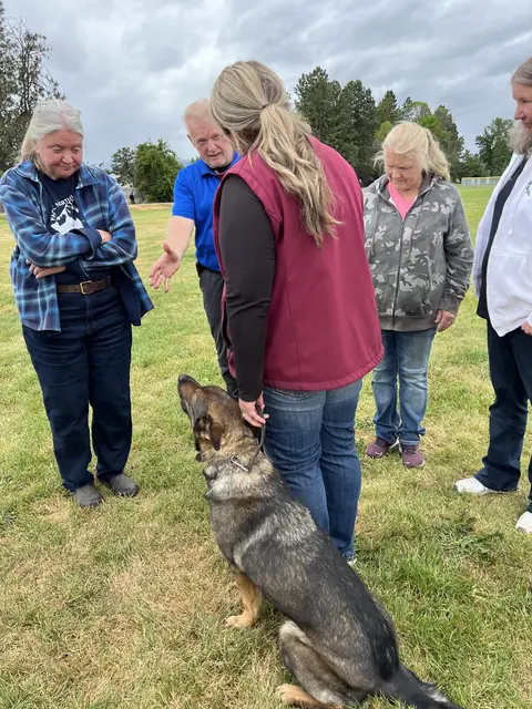 Working dog evaluation during the May 2022 RVSC spring trial — photo 20