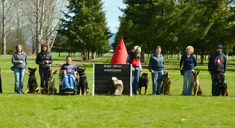 Rogue Valley Schutzhund Club training field